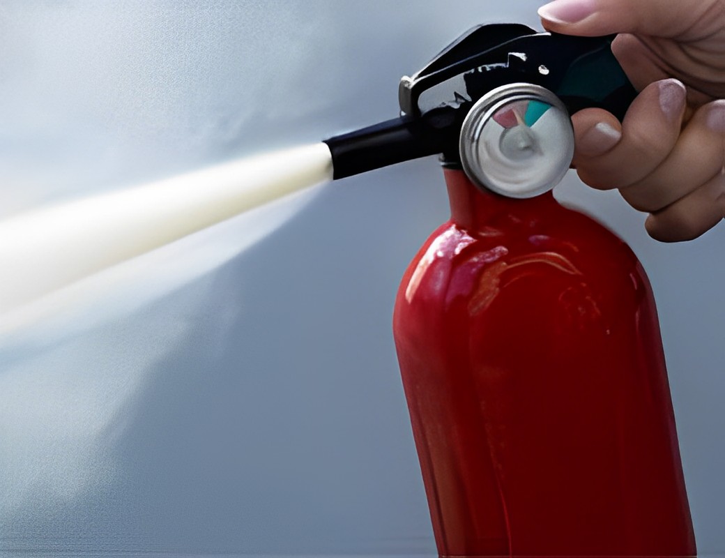 Discharge Fire Extinguisher