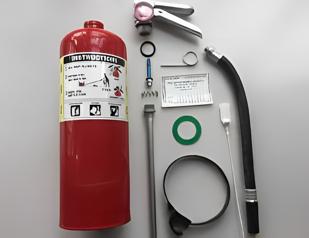 Dismantling Fire Extinguisher